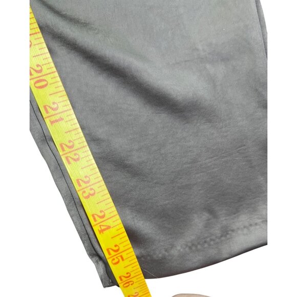 Womens Mustard Seed S Brown Satin High-Waisted Tie Front Pants - Picture 5 of 11